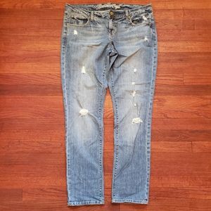 American Eagle "Live Your Life" Skinny 77 Jeans 14